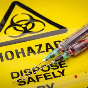 Gefährliche Abfälle in der Medizin (Foto: Victor Moussa, Fotolia)