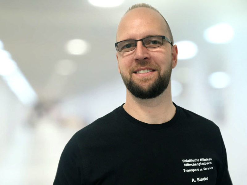 Andy Binder, Abfallbeauftragter Städtische Kliniken Mönchengladbach (Foto: Städtische Kliniken Mönchengladbach)