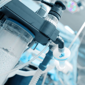 Close Up Maschine mit Atemkalk (Foto: sudok1, Adobe Stock)