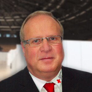 Ralf Gräser ist Landesbereitschaftsleiter des DRK Sachsen und hat zusammen mit einem engagierten Team das Impfzentrum in Zwickau eingerichtet (Foto: privat)