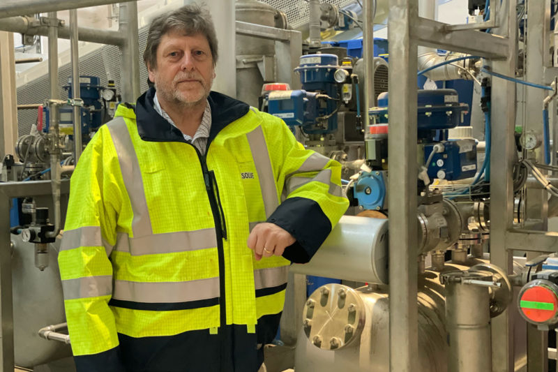 Wir haben mit Dr. Jörg Krause über das neu entwickelte Recyclingverfahren zur Aufbereitung gefährlicher Krankenhausabfälle gesprochen (Foto: REMONDIS Medison)