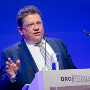 Niedersachsens neuer Gesundheitsminister Dr. Andreas Philippi erklärte, wie die Interessen der Länder mit den Vorschlägen der Reformkommission in Einklang gebracht werden könnten. (Foto: Bibliomed-Verlag, Regina Sablotny Fotografie Berlin)