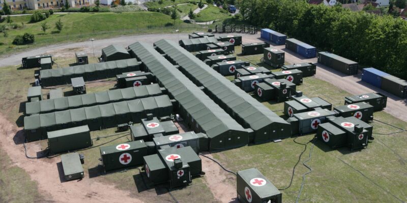 Vogelperspektive Rettungszentrum Bundeswehr (Foto: Bundeswehr/Jan Pissarek)