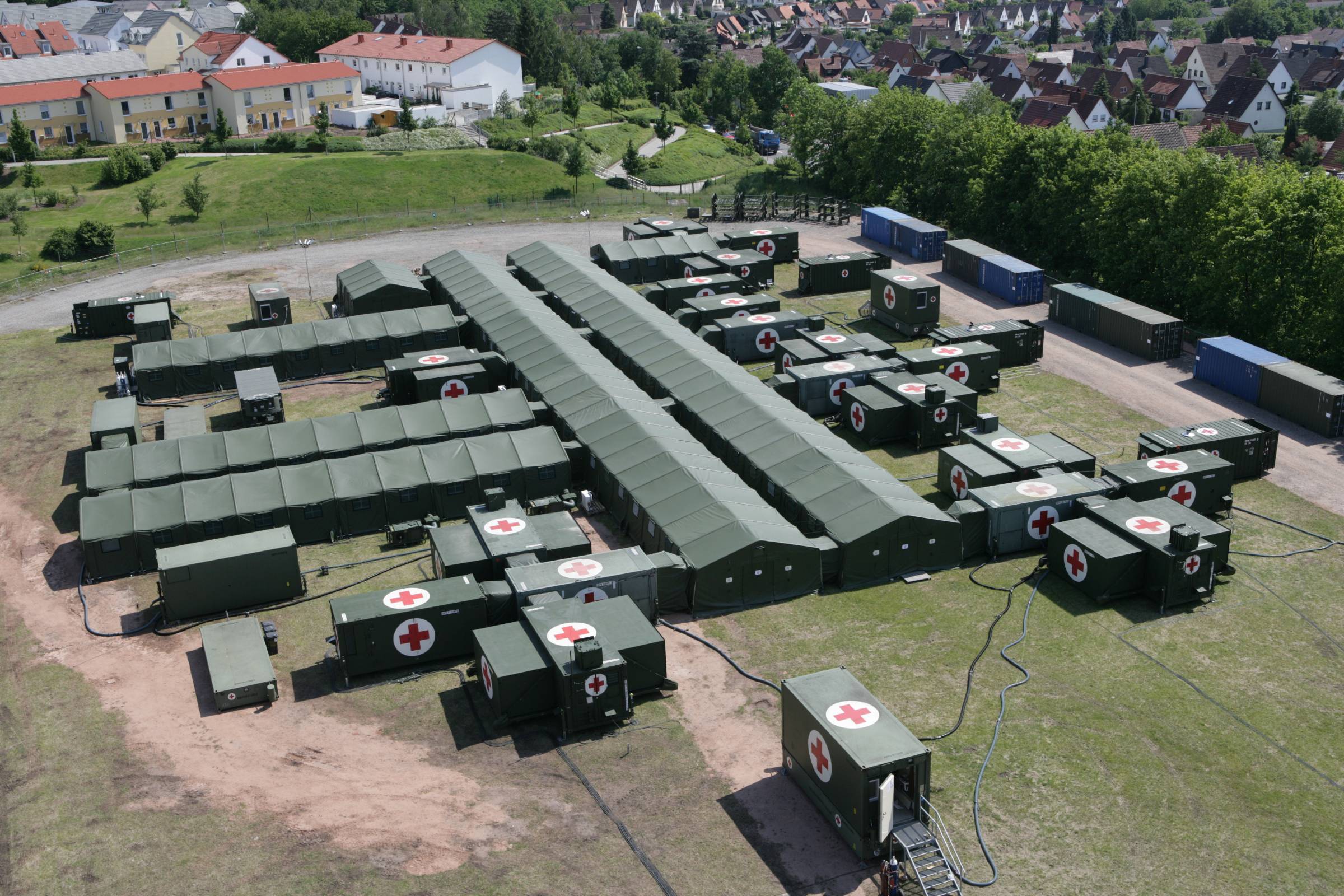 Vogelperspektive Rettungszentrum Bundeswehr (Foto: Bundeswehr/Jan Pissarek)